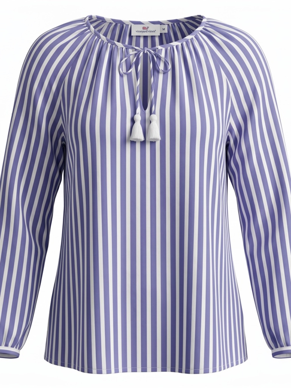 NWT Vineyard Vines Sail Stripe Savannah Popover Blouse Medium